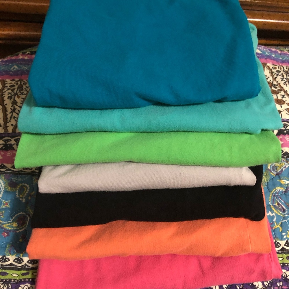7 - Colored Tank Tops / Cami Sold as a Bundle